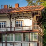 Fragment elewacji Willi „Pod Bogarodzicą” w Szczawnicy