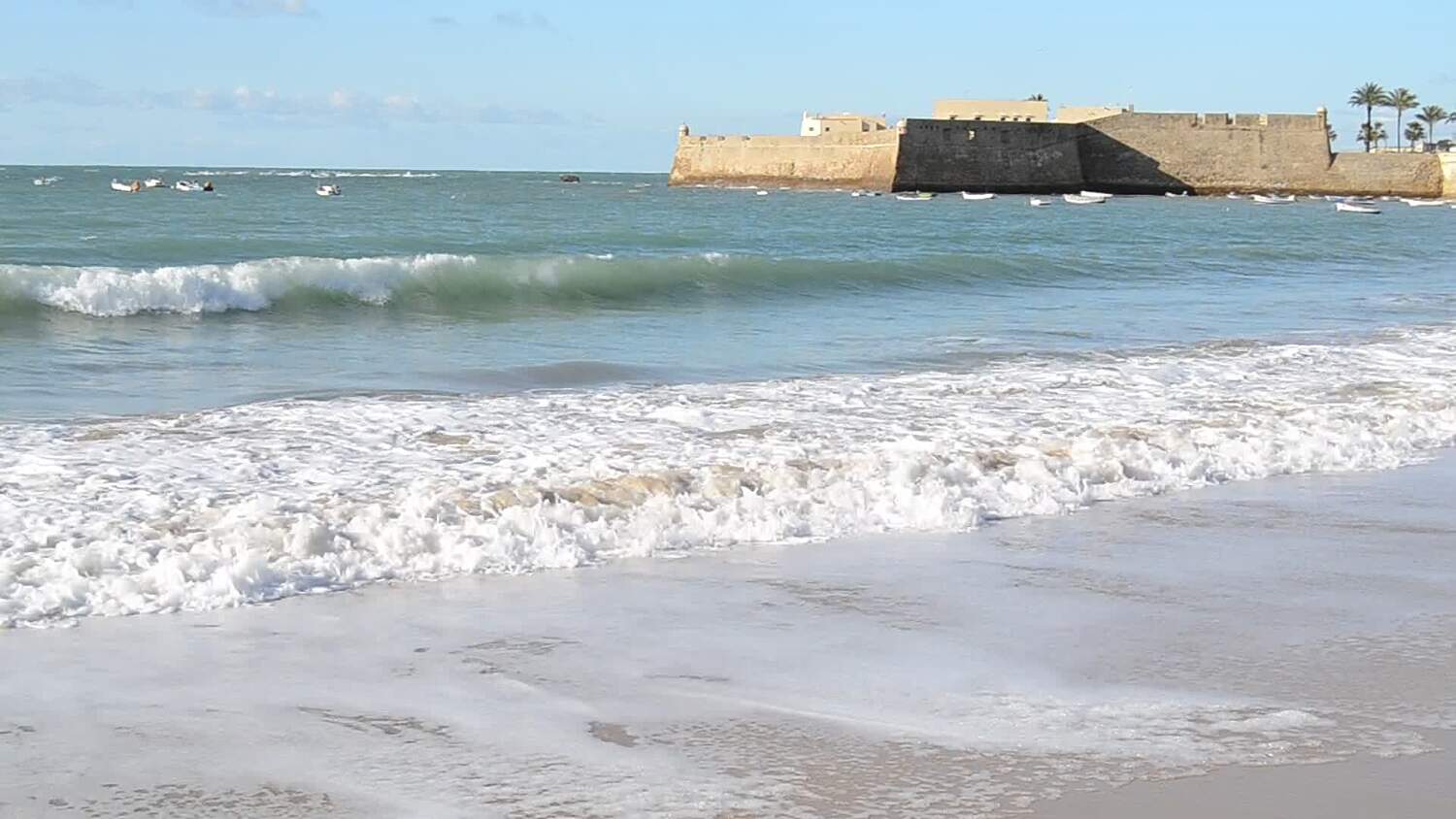 La Caleta Beach Cadiz Touristenattraktionen Tropter Com