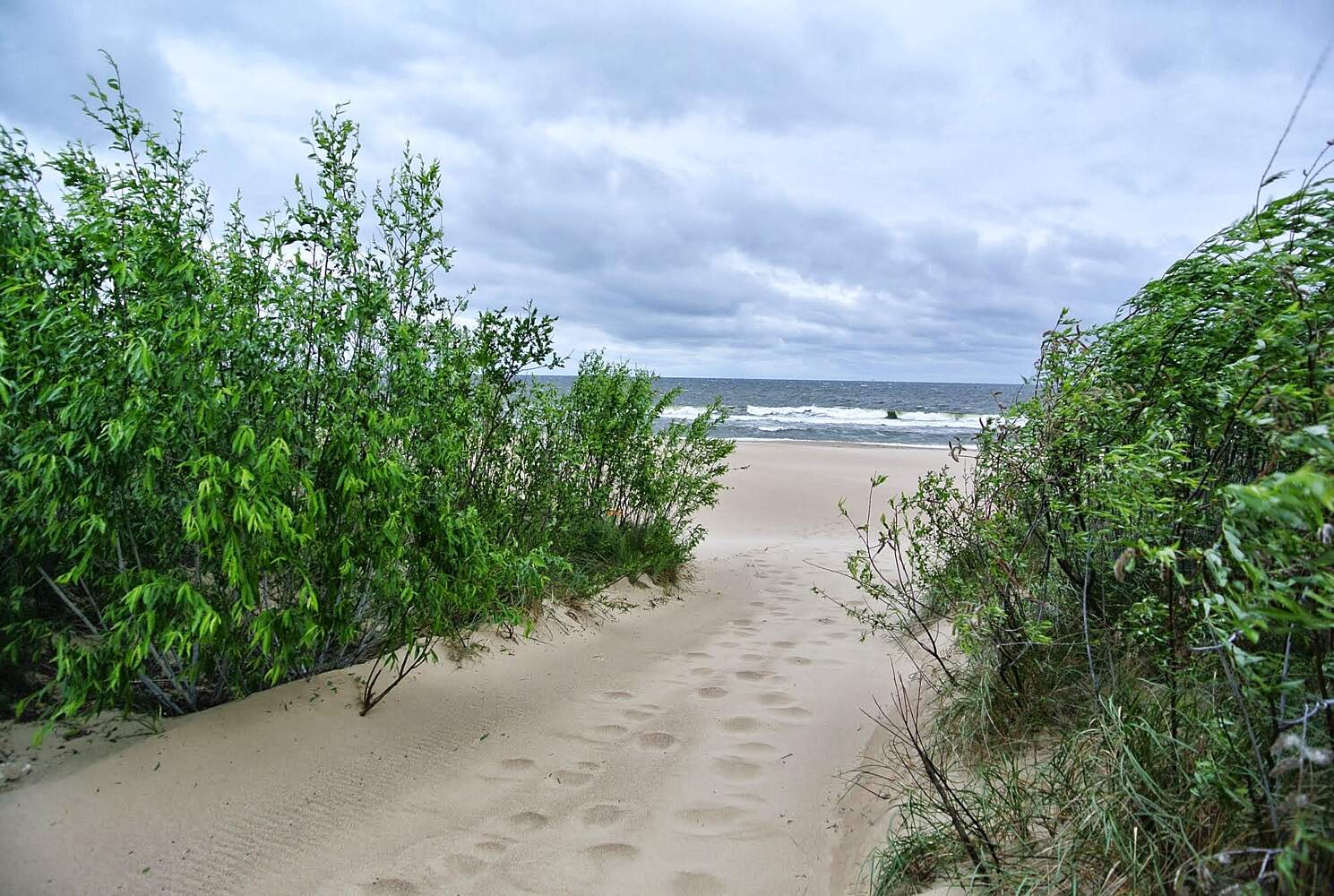 Gdansk Stogi Strand Danzig Touristenattraktionen Tropter Com