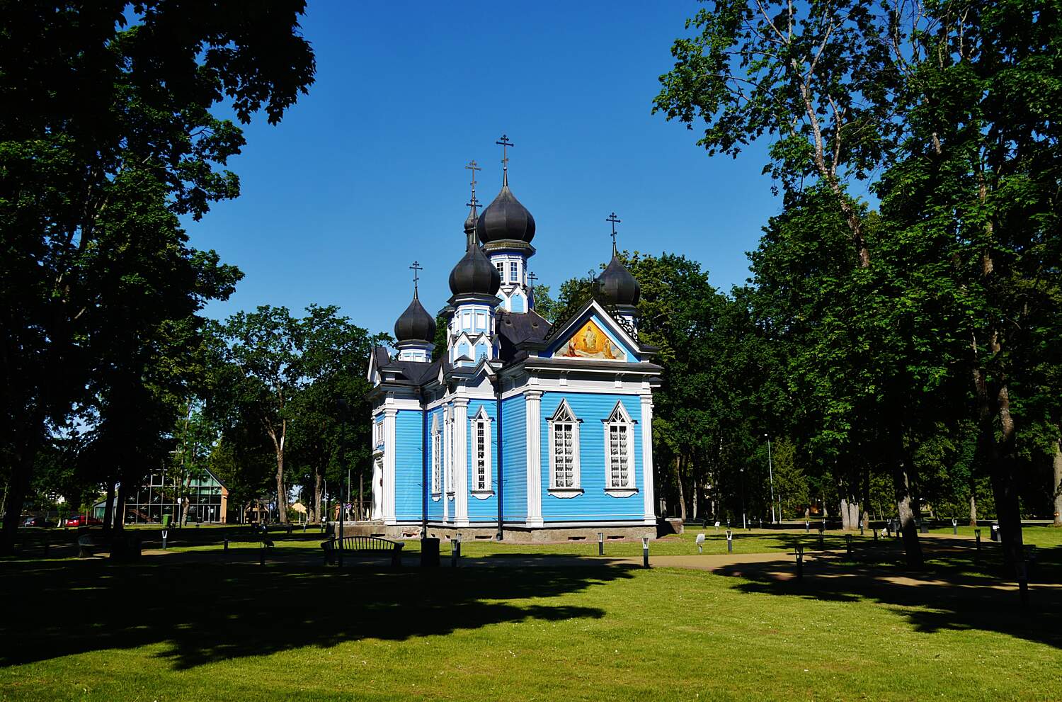 Kirche Der Ikone Der Mutter Gottes Druskininkai Touristenattraktionen Tropter Com