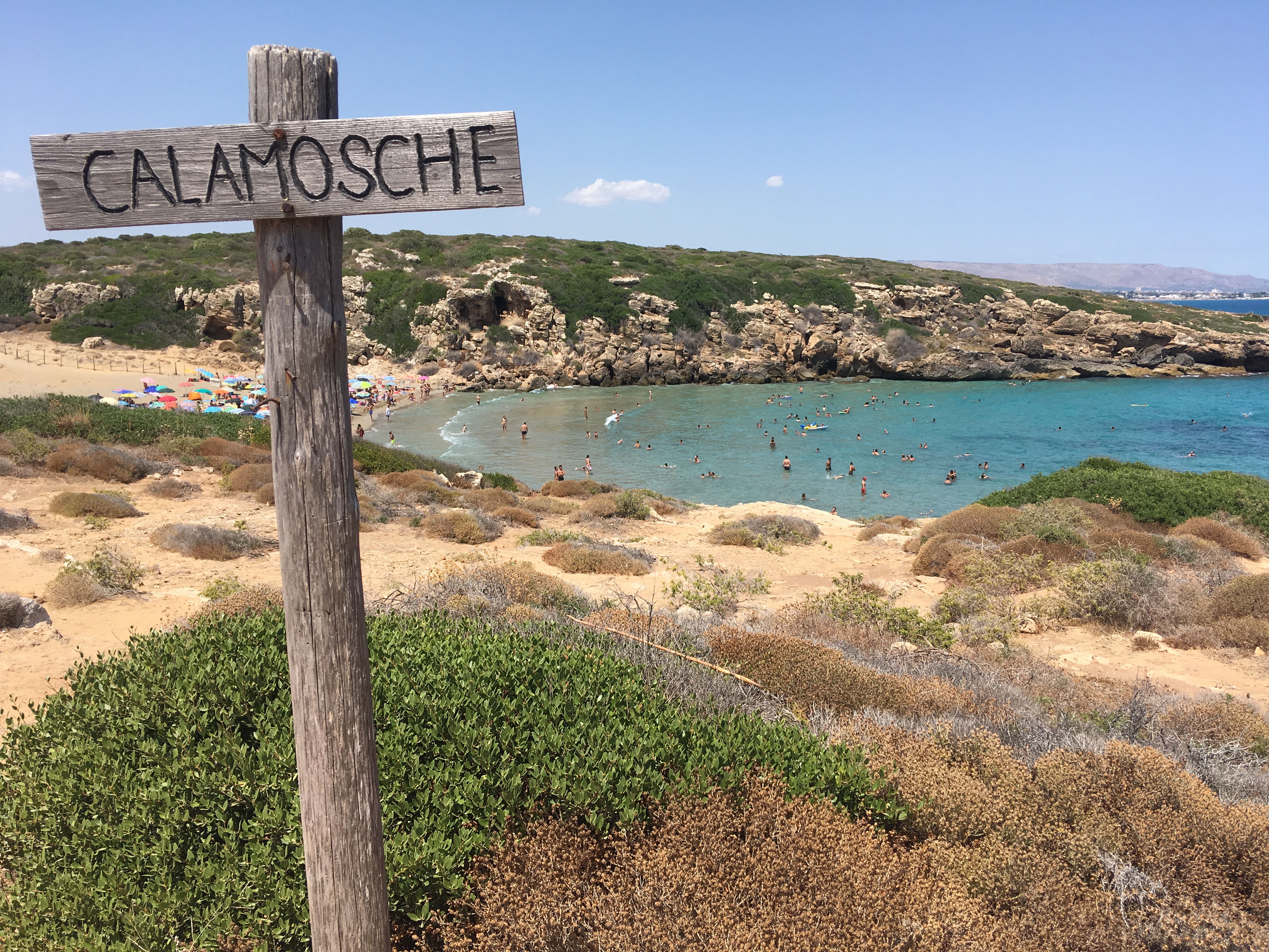 Calamosche Beach Noto Tourist Attractions Tropter Com
