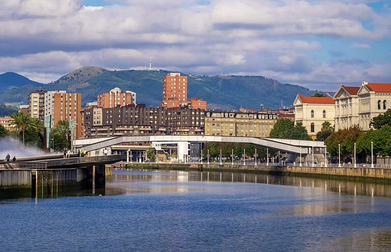 Pedro Arrupe Footbridge Bilbao Tourist Attractions Tropter Com