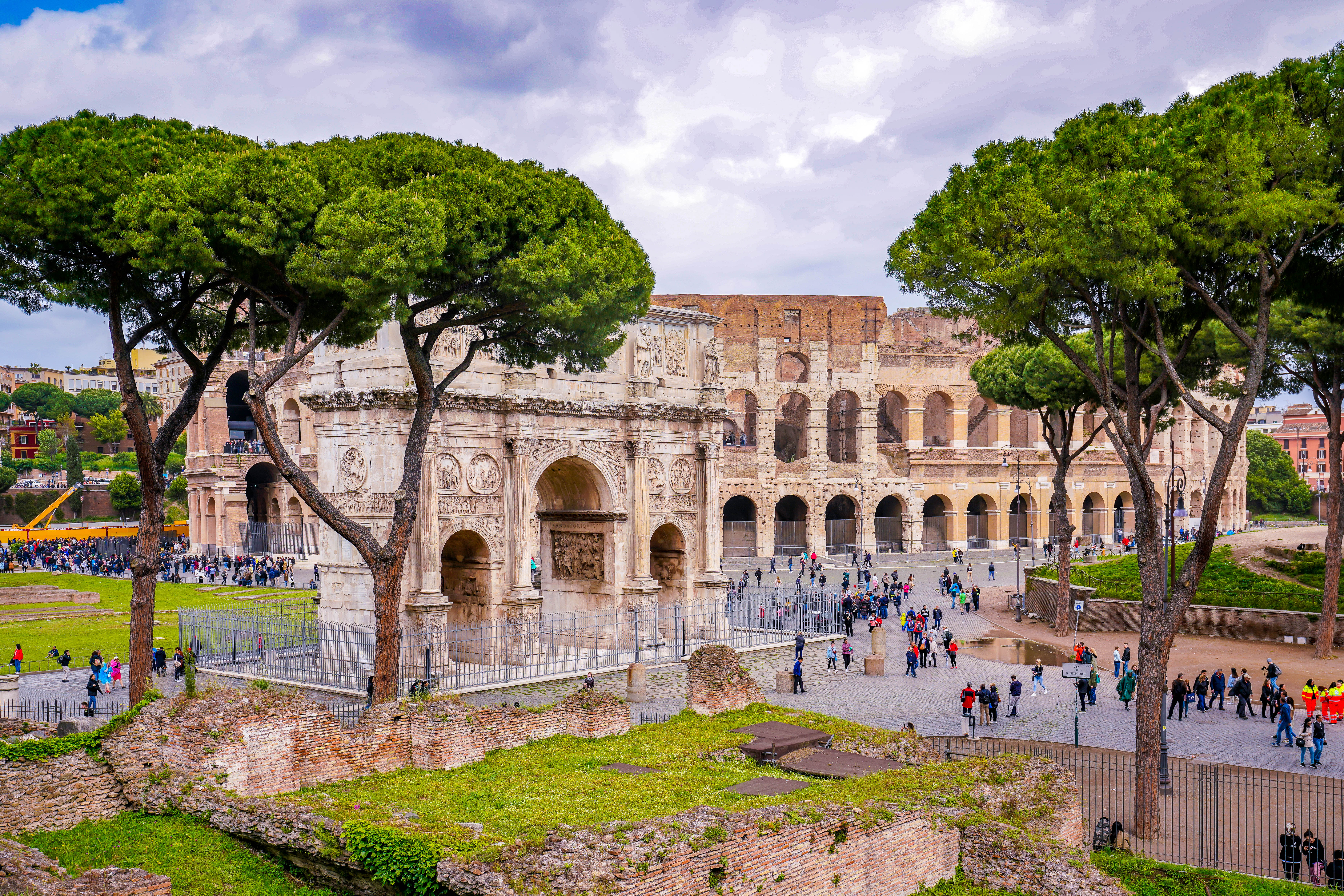 Arch Of Constantine Rome Tourist Attractions Tropter Com