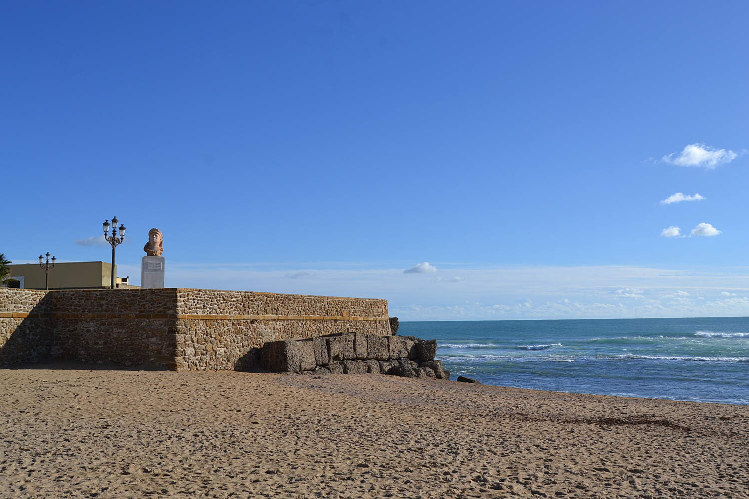 La Caleta Beach Cadiz Touristenattraktionen Tropter Com