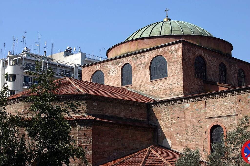 Cathedral Church Of Hagia Sophia Of Thessalonica Thessaloniki