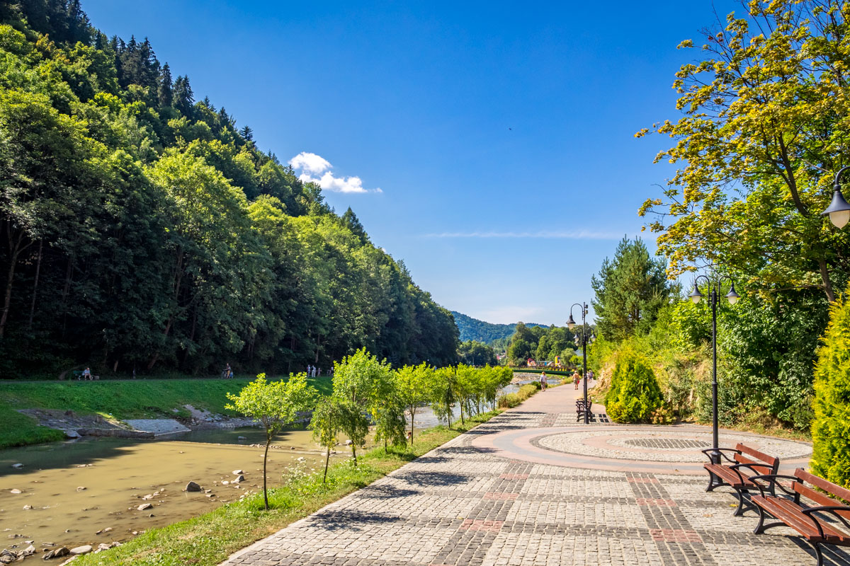 Promenada W Szczawnicy Szczawnica Atrakcje Turystyczne Tropter Com