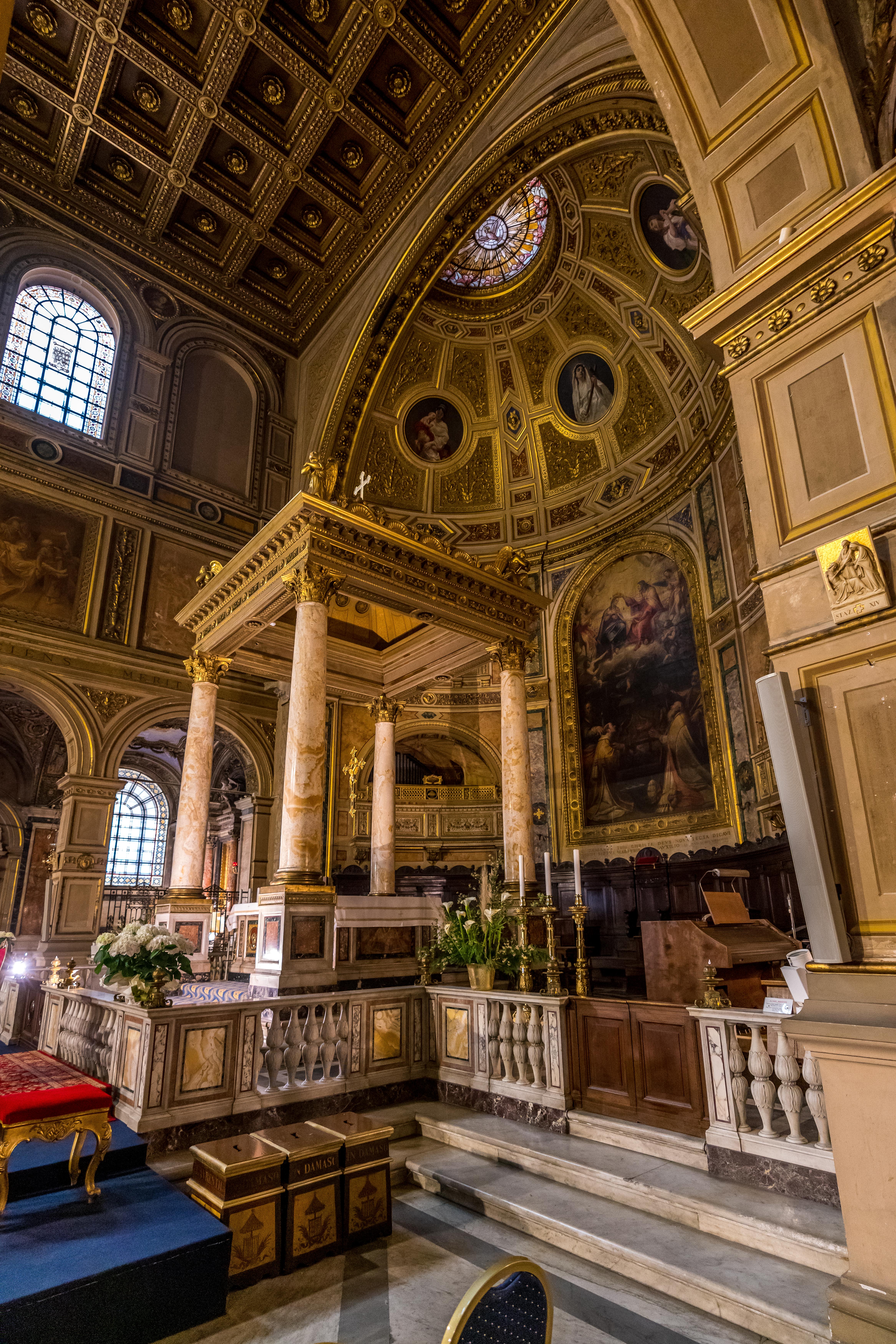 Basilica Of San Lorenzo In Damaso Rome Tourist Attractions Tropter Com