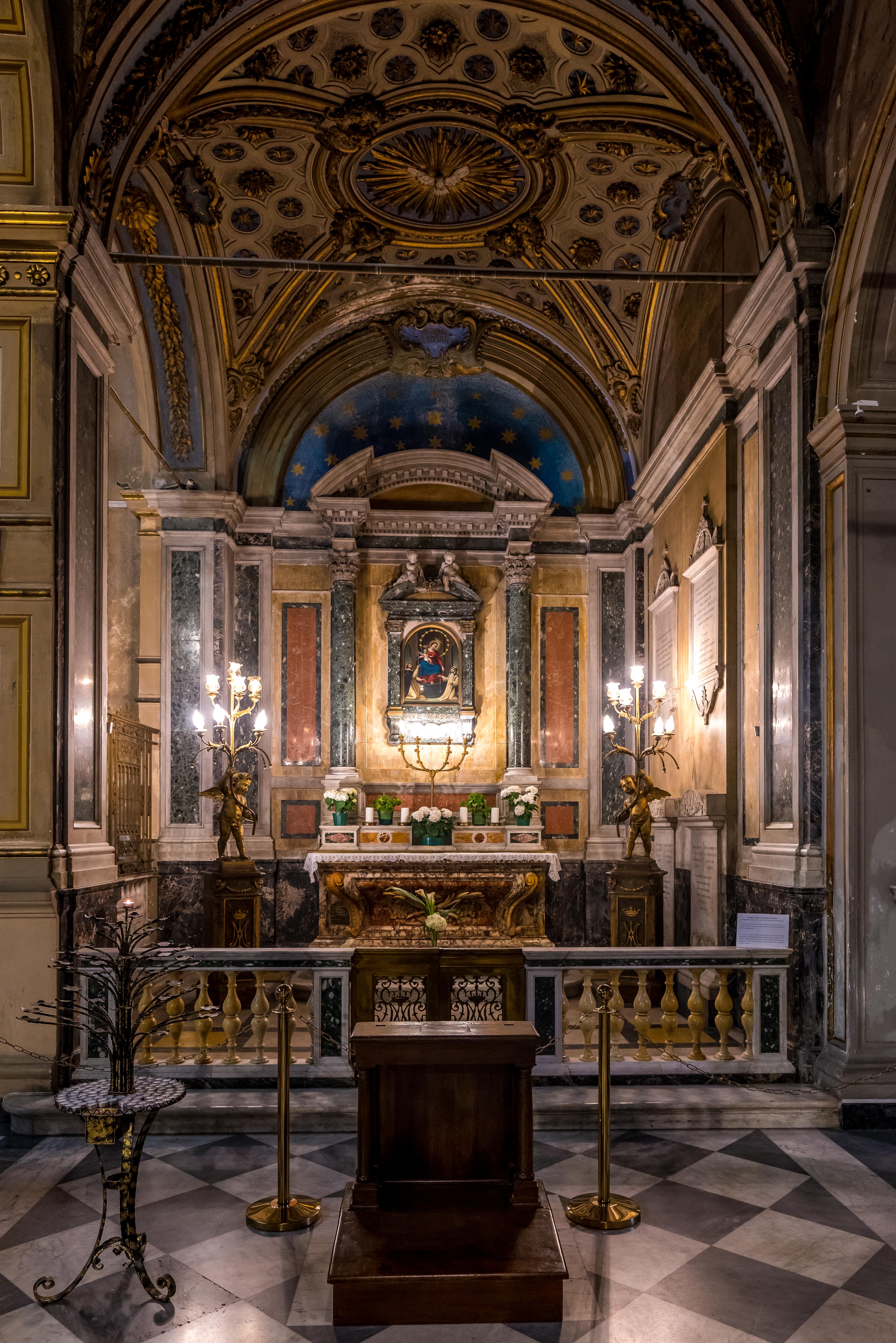 Basilica Of San Lorenzo In Damaso Rome Tourist Attractions Tropter Com